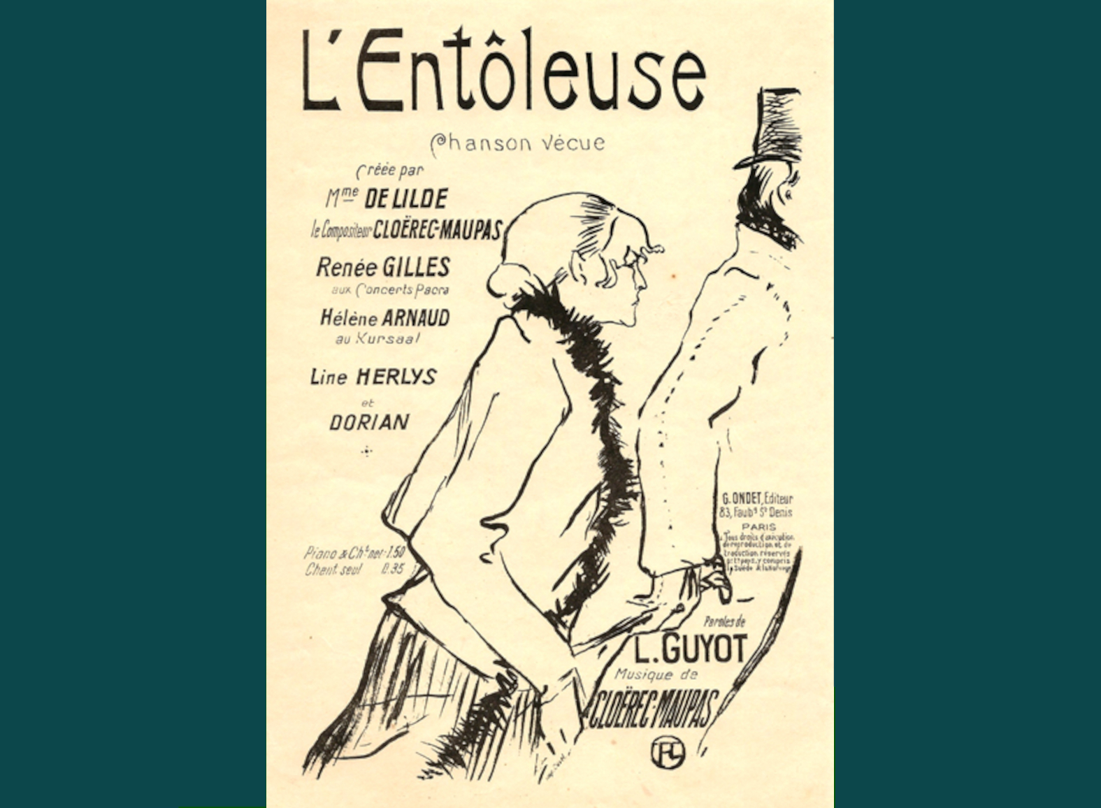 L'ENTOLEUSE o PAUVRE PIERREUSE!