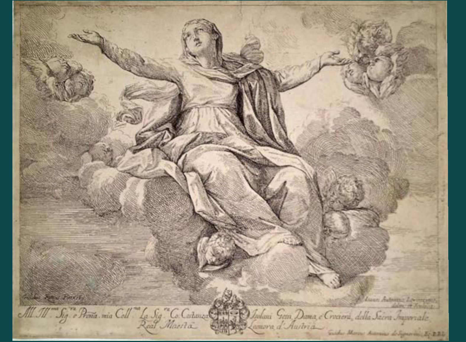 LA VERGINE IN CIELO
