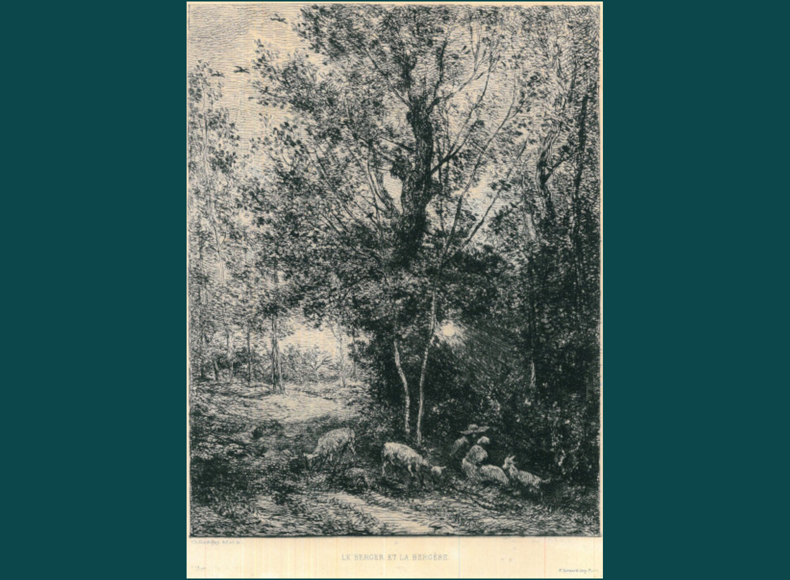 LE BERGER ET LA BERGERE