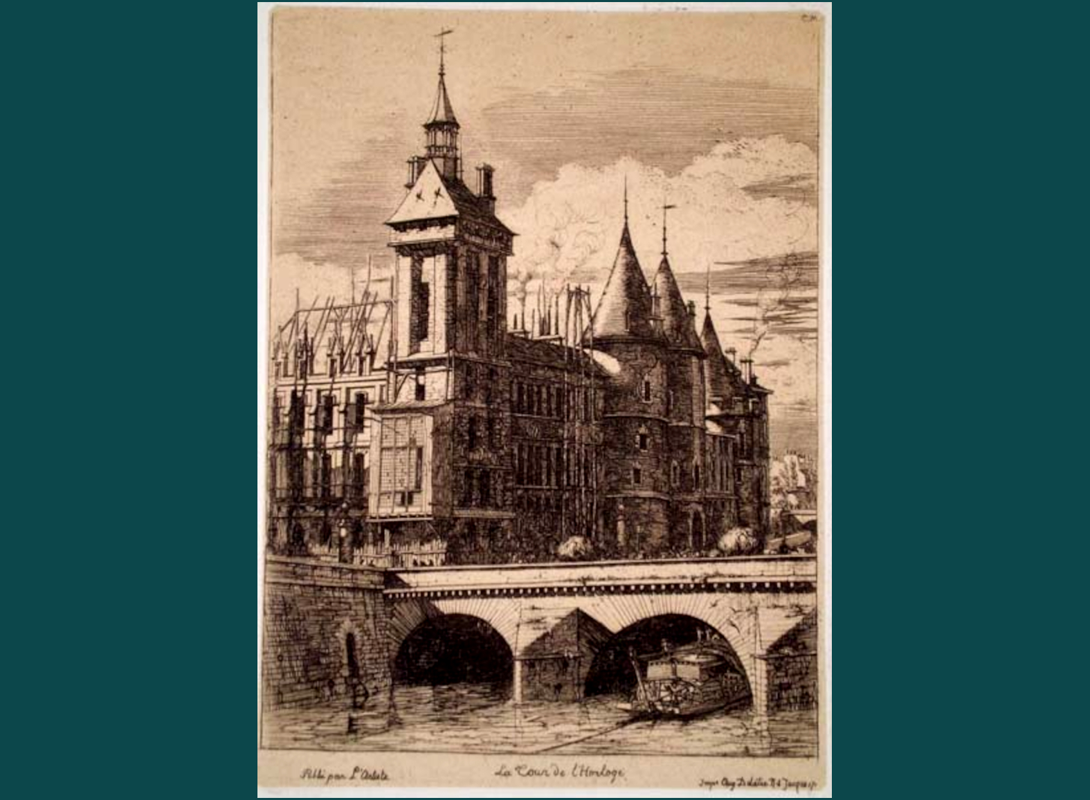 LA TOUR DE L'HORLOGE