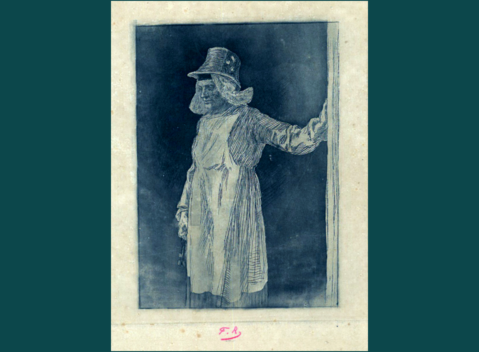 LA VIEILLE MASKEN - SERVANTE ANVERSOISE