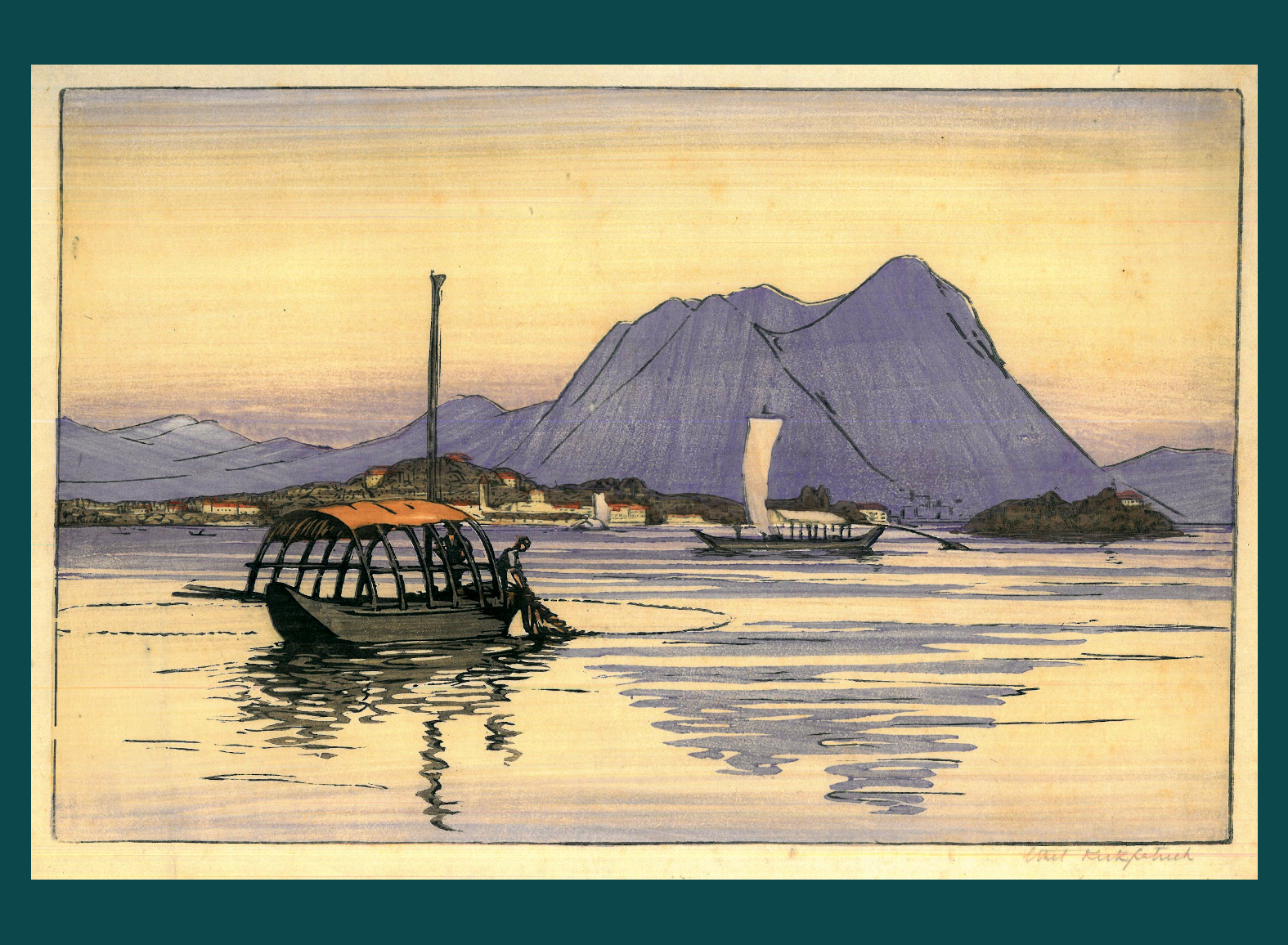 FISHERMEN, LAKE MAGGIORE