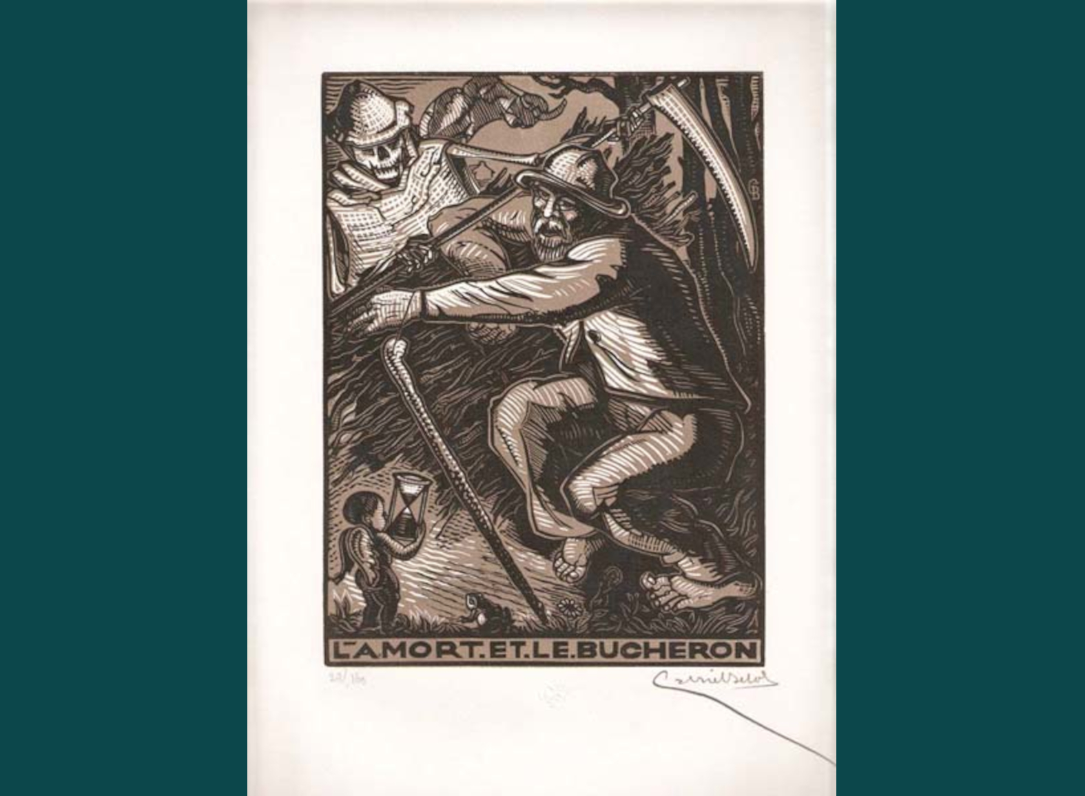 LA MORT ET LE BUCHERON