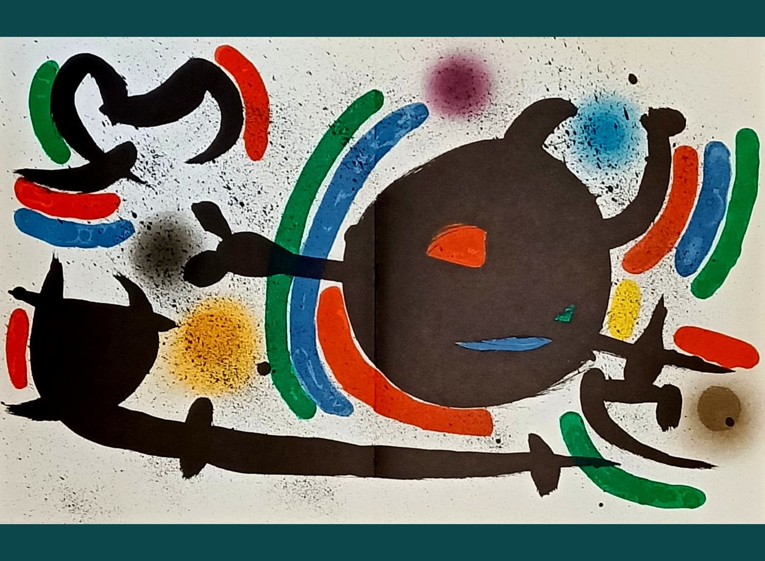 JOAN MIRO' LITHOGRAPHE I, TAVOLA X